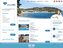 Tablet Screenshot of llafranc.com